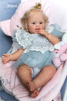 Kaia Our One Tooth Wonder Reborn Vinyl Doll Kit by Ping Lau