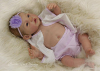 Adeline Reborn Vinyl Doll Kit by Ping Lau