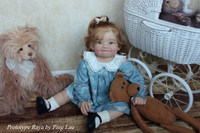 Raya Reborn Toddler Vinyl Doll Kit by Ping Lau 28"