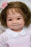Raya Reborn Toddler Vinyl Doll Kit by Ping Lau 28"