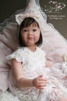 Leonie  Reborn Vinyl Toddler Doll Kit by Ping Lau 32 Inch