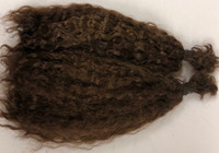 Irresistables Curly High Quality Premium Yearling Mohair Deep Warm Brown 1 oz.