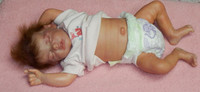 Twin B Finished Reborn Doll Sculpted by Bonnie Brown and Reborn by Esther Orlando