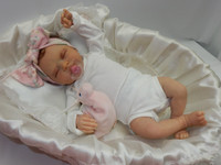 Jack Reborn Finished Baby Girl Collectors Doll sculpted by Nikki Johnston 