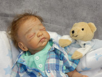 Sweet Cheeks Finished Reborn Collectors Doll Sculpted by Misty Hyndman 