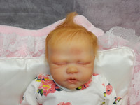 Trouble Reborn Finished Baby Girl Collectors Doll sculpted by Nikki Johnston