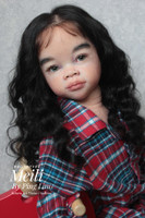 MeiLi  Reborn Vinyl Toddler Doll Kit by Ping Lau 32"