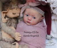 Elf-Fee Reborn Vinyl Doll Kit by Karola Wegerich