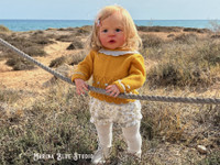 Sandie Reborn Toddler Vinyl Doll Kit by Joanna Kazmierczak 