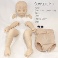 Big Bug Baby Orrow Reborn Vinyl Doll Kit by Melissa Palesse