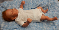 Henry  Reborn Finished Baby Boy Collectors Doll sculpted by Jamie Lynn Powers