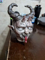 Krampus Fantasy Mythical Kreature Reborn Vinyl Doll kit sculpted by Joe Bailey 