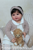 LinLin Reborn Vinyl Toddler Doll Kit by Ping Lau New Lower Price!