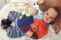 Kimmie Toddler Reborn Vinyl Doll Kit by Adrie Stoete