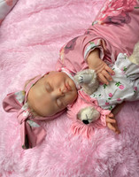 Delilah Reborn Finished Baby Girl Collectors Doll sculpted by Nikki Johnston