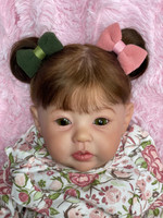 Raven Reborn Finished Baby Girl Collectors Doll sculpted by Ping Lau