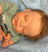 Zendric Reborn Finished Baby Boy Collectors Doll sculpted by Dawn Murray McCleod