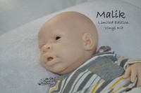 Malik Reborn Vinyl Doll Kit by Jorja Pigott