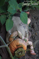 Ugu Reborn Vinyl Doll Pumpkin Hybrid Baby Kit by Claire Mcilwaine