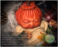 Ugu Reborn Vinyl Doll Pumpkin Hybrid Baby Kit by Claire Mcilwaine