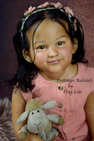 Kalidah Reborn Vinyl Toddler Doll Kit by Ping Lau 32 Inch