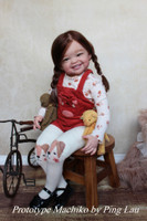 Machiko Reborn Vinyl Toddler Doll Kit by Ping Lau 32 Inch