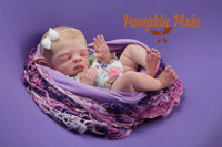 Pumpkin Pixie The Little Elf Vinyl Reborn Doll Kit by Ruth Annette 
