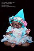 Pumpkin Pixie The Little Elf Vinyl Reborn Doll Kit by Ruth Annette 