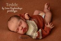 Teddy Reborn Vinyl Doll Kit by Irina Kaplanskaya Limited Edition