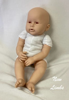 George Reborn Toddler Vinyl Doll Kit By Ping Lau Body Included