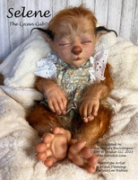 Selene the Lyancub Reborn Vinyl Doll Kit by Doris Moyers Hornbogen