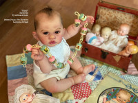 Zipporah - Zippy Limited Edition Reborn Vinyl Doll Kit by Andrea Arcello 