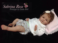 Sabrina Rose Reborn Vinyl Doll Kit by  Ping Lau Head and Limbs