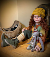 Elizabeth 6 Year Old Reborn Vinyl Doll Kit by Ruth Aguilar