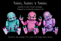 Bubbles Fantasy Little Alien Reborn Vinyl Doll Kit by Doris Moyers Hornbogen