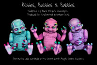 Babbles Fantasy Little Alien Reborn Vinyl Doll Kit by Doris Moyers Hornbogen