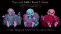 Bibbles Fantasy Little Alien Reborn Vinyl Doll Kit by Doris Moyers Hornbogen