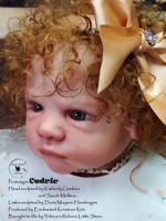 Cedric Fantasy Elf Reborn Vinyl Doll Kit By Doris Moyers Hornbogen in collaboration with the Late Kimberly Gardino and Sarah Mellman