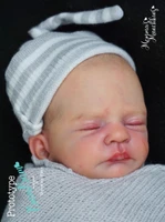 Bam Bam Reborn Vinyl Doll Kit by Severine Piret 18"