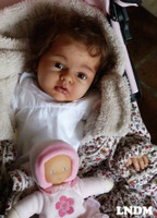 Lenya Reborn Vinyl Doll Kit by Reva Schick 22"