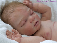 Indra Asleep Reborn Vinyl Doll Kit by Reva Schick