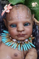 EKK Aiello Fantasy Avatar Reborn Vinyl Doll Kit by Dawn Murray McCleod 20"