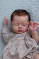 Esenia Reborn Vinyl Doll Kit by Irina Kaplanskaya 19" SMALL LIMITED EDITION 555 Worldwide FREE BIB!