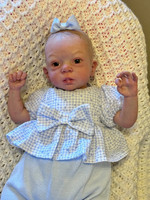 Adelya Reborn Vinyl Finished Reborn Doll  by Olga Auer Sold Out Edition