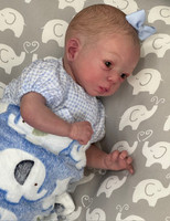 Adelya Reborn Vinyl Finished Reborn Doll  by Olga Auer Sold Out Edition