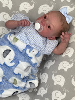 Adelya Reborn Vinyl Finished Reborn Doll  by Olga Auer Sold Out Edition