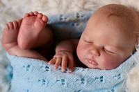 Angus/Agnes  Reborn Vinyl Doll Kit by Estibaliz Alonso 14"