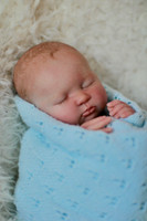 Angus/Agnes  Reborn Vinyl Doll Kit by Estibaliz Alonso 14"