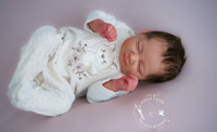 Bubble Reborn Vinyl Doll Kit by Paqui Galan  19"