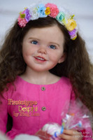 Delphi  Reborn Vinyl Toddler Doll Kit by Ping Lau 42"